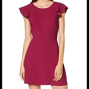 BCBGeneration Ruffle Sleeve Dress